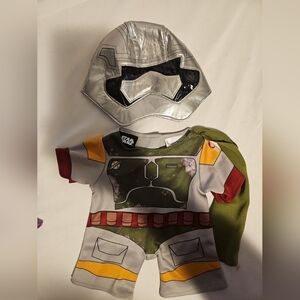 Build a bear Star Wars  Costume with Silver and Green Accents